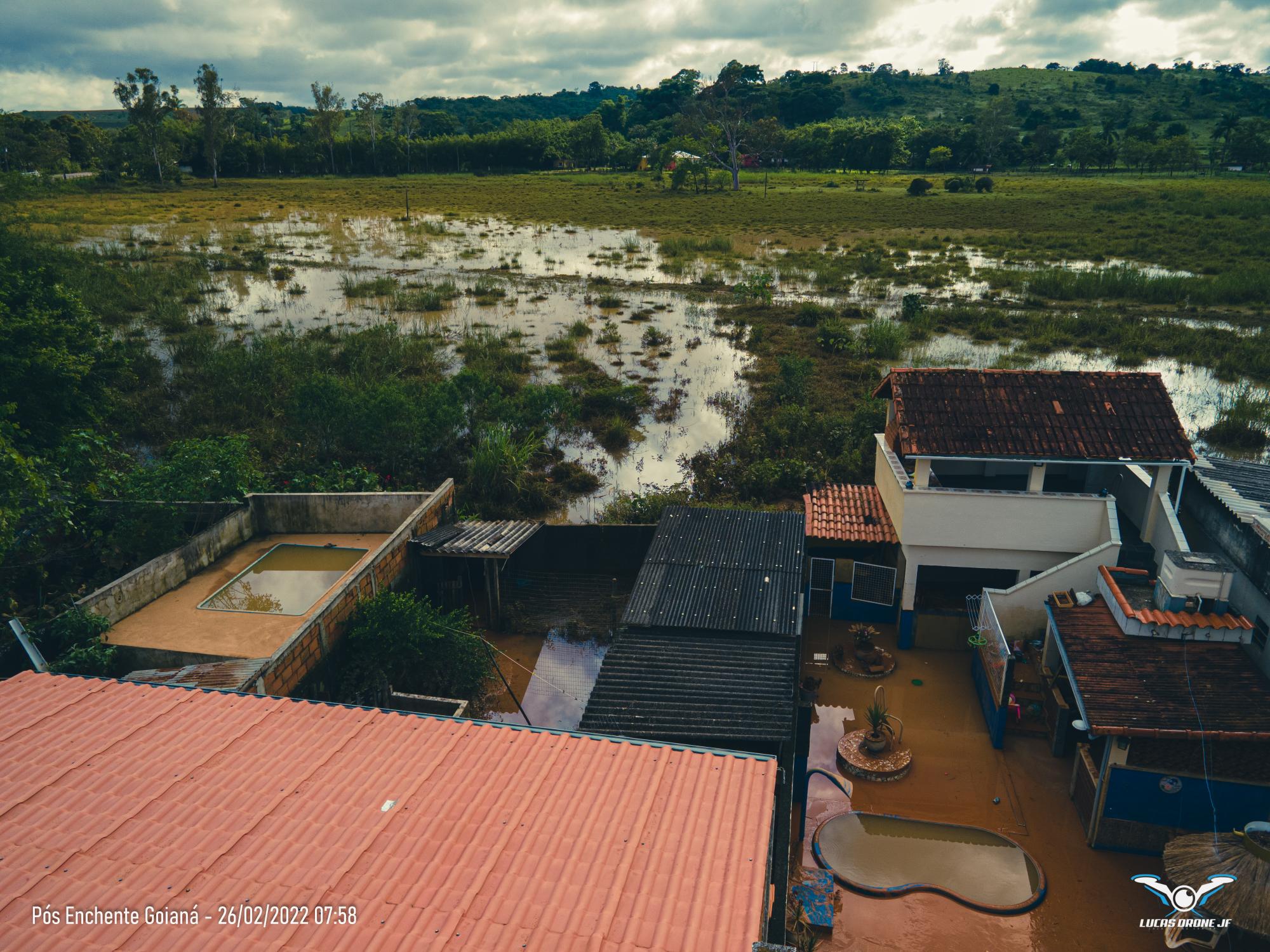 Enchente em Goianá - MG